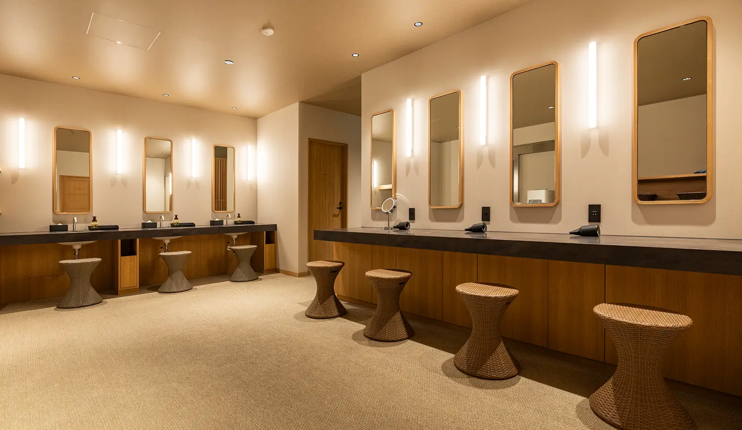 旅の疲れをゆったり癒す