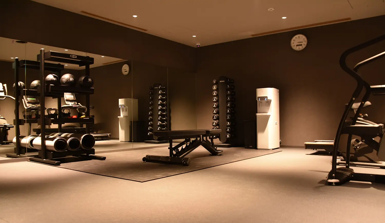 旅先でも軽く汗を