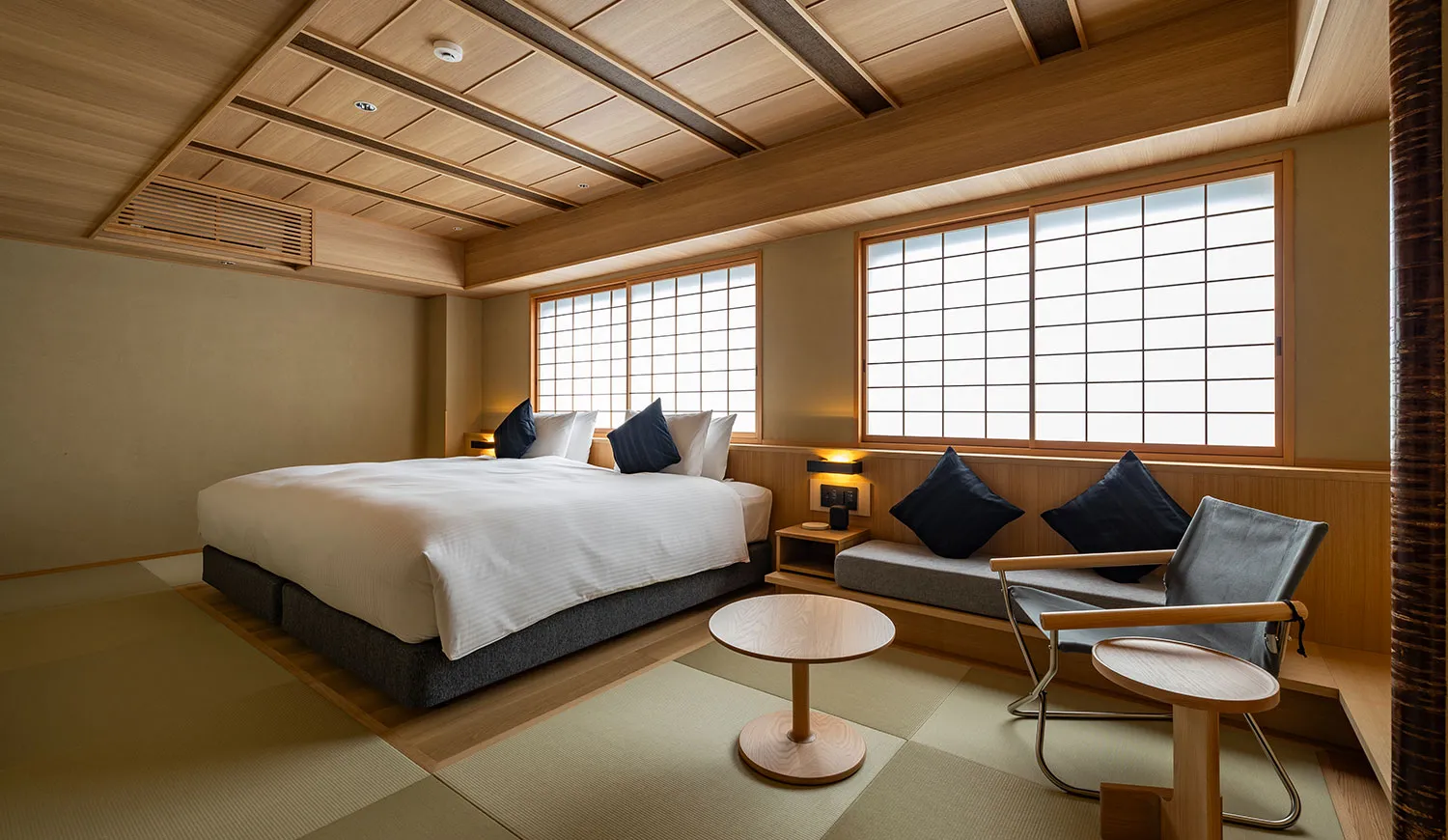 洗練された空間が、訪れるたびに新しい表情を見せてくれます。※一部のお部屋の間取りが異なるので予めご了承くださいませ。